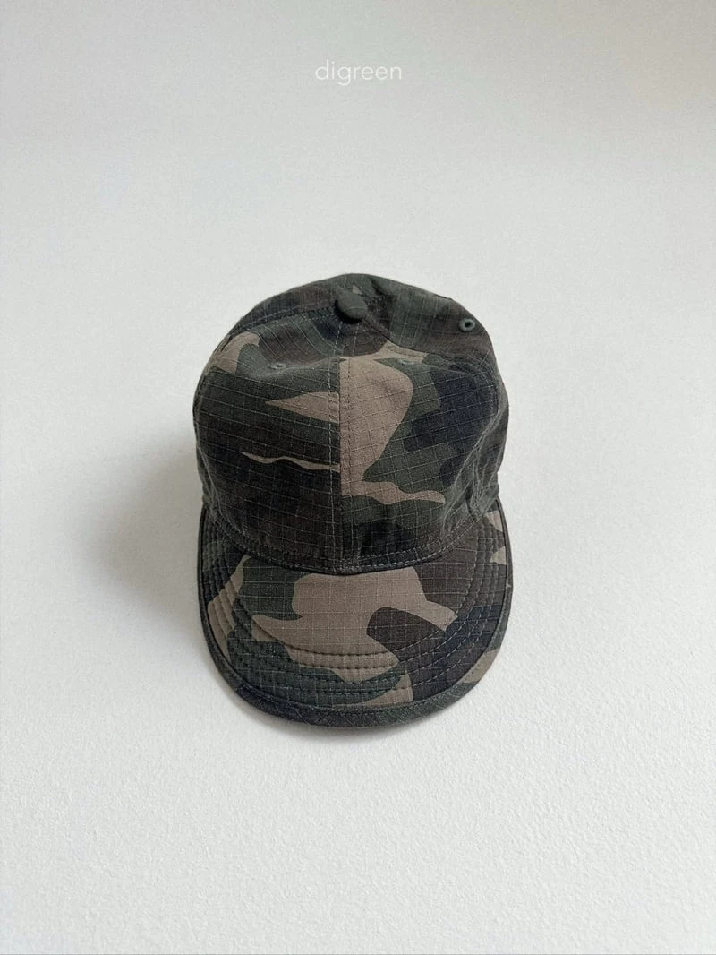 Digreen - Korean Children Fashion - #kidsshorts - Camo Cap - 3