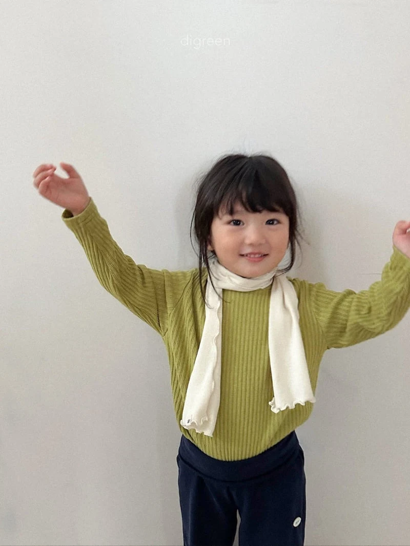 Digreen - Korean Children Fashion - #kidsstore - Hemp Scarf - 11