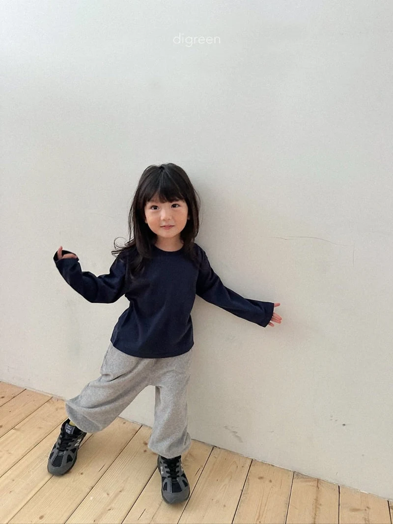 Digreen - Korean Children Fashion - #kidsstore - Sand Terry Jogger Pants - 10