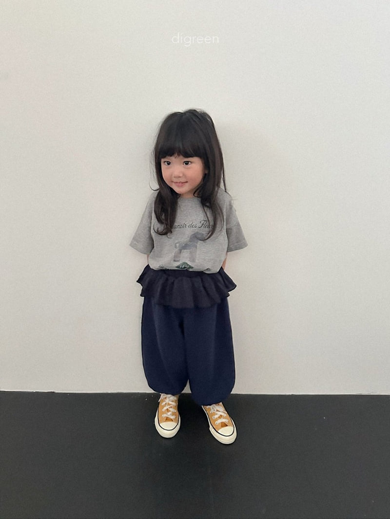 Digreen - Korean Children Fashion - #kidsstore - Maiden Short Sleeve Tee - 6