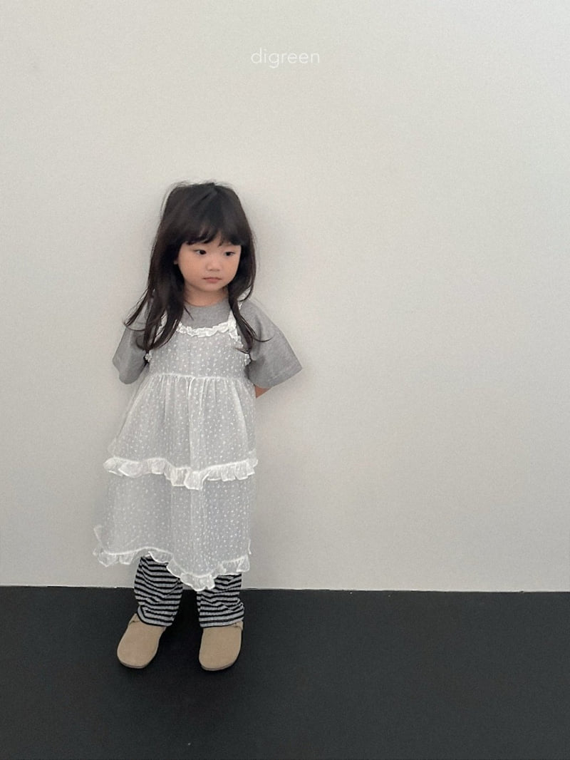 Digreen - Korean Children Fashion - #kidsstore - Flower One-piece - 10