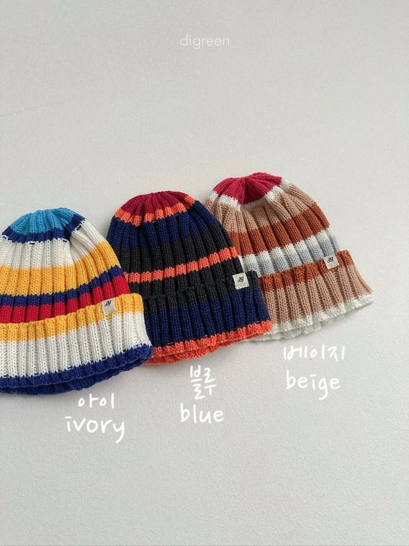 Digreen - Korean Children Fashion - #kidsstore - Multi Beanie