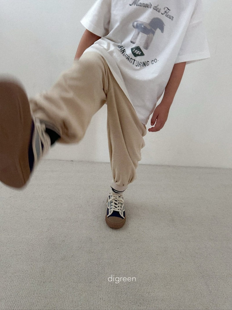 Digreen - Korean Children Fashion - #kidzfashiontrend - Sand Terry Jogger Pants - 11