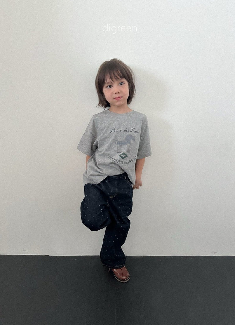 Digreen - Korean Children Fashion - #kidzfashiontrend - Maiden Short Sleeve Tee - 7