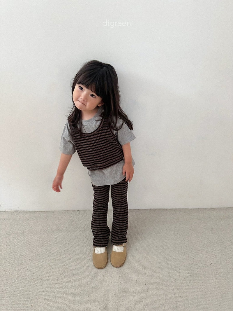 Digreen - Korean Children Fashion - #kidzfashiontrend - Rose Vest - 9