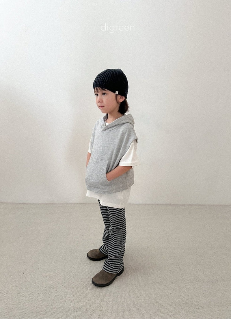 Digreen - Korean Children Fashion - #kidzfashiontrend - Rose Bootcut Pants - 8
