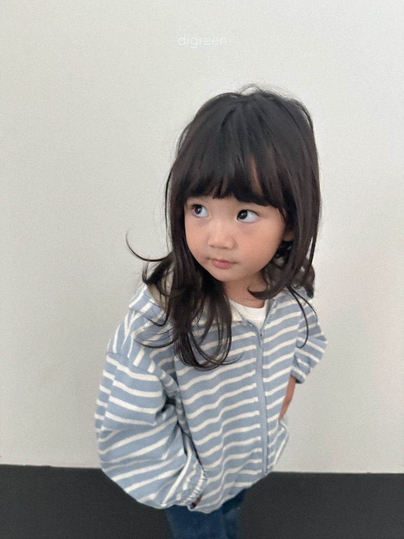 Digreen - Korean Children Fashion - #kidzfashiontrend - Candy Zip Hoodie - 10