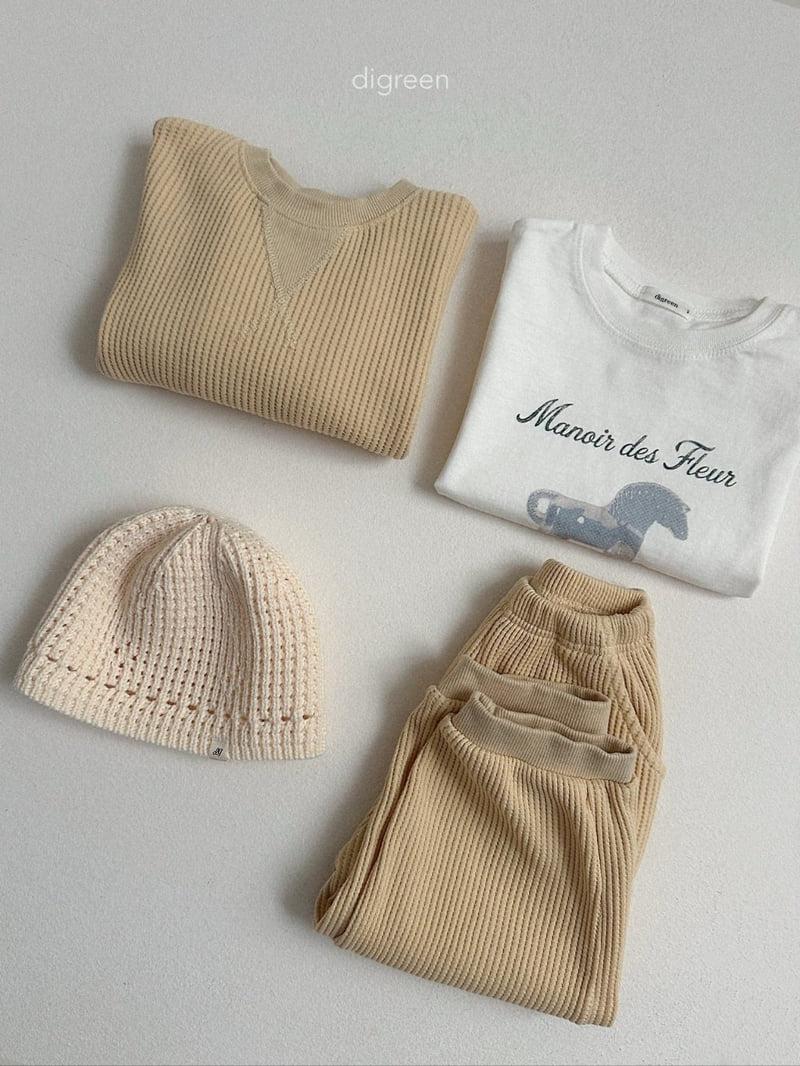 Digreen - Korean Children Fashion - #kidzfashiontrend - Eyelet Beanie - 3