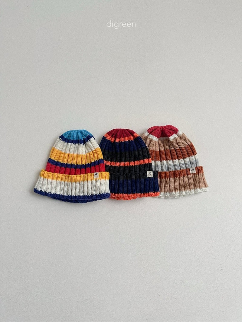 Digreen - Korean Children Fashion - #kidzfashiontrend - Multi Beanie - 2