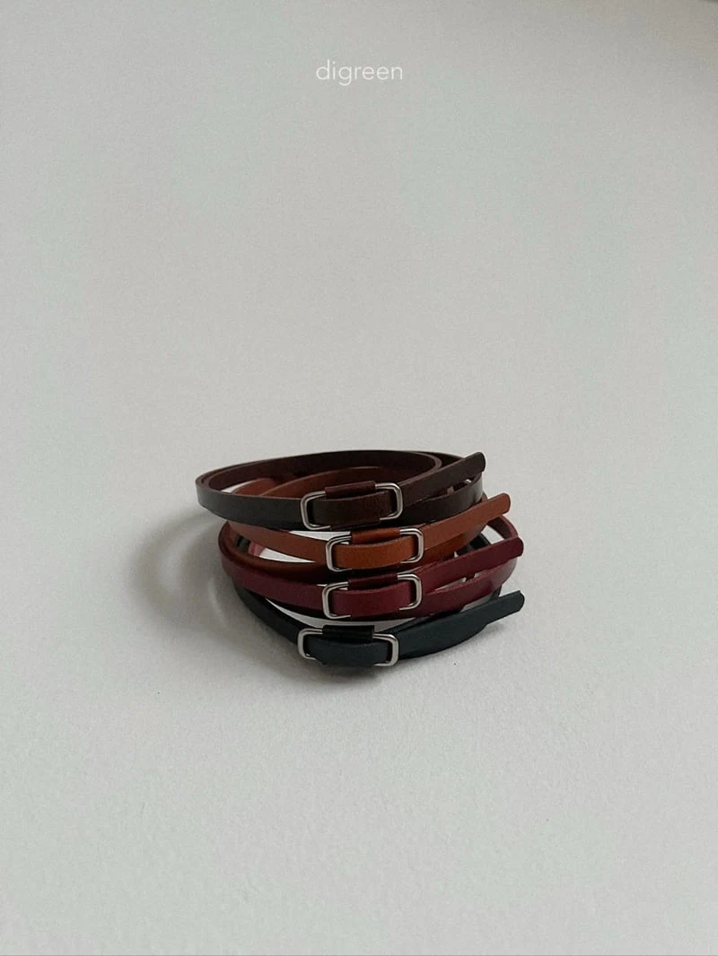 Digreen - Korean Children Fashion - #kidzfashiontrend - Square Belt