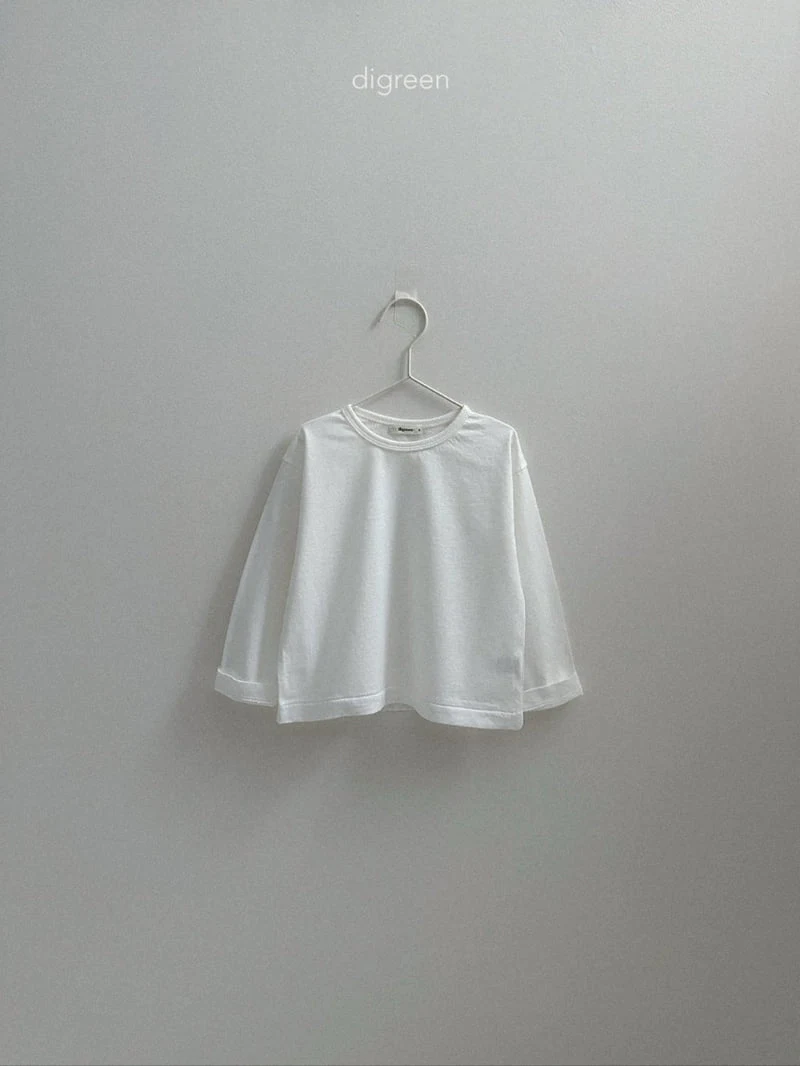 Digreen - Korean Children Fashion - #littlefashionista - Autumn Basic Tee - 6