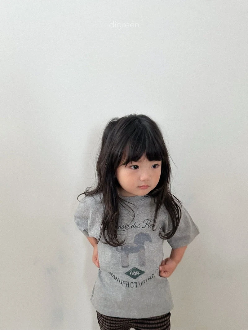 Digreen - Korean Children Fashion - #littlefashionista - Maiden Short Sleeve Tee - 9