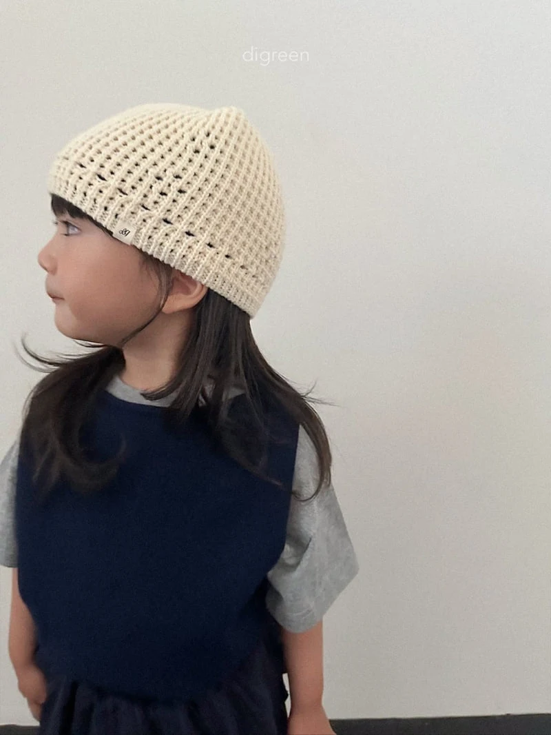 Digreen - Korean Children Fashion - #littlefashionista - Eyelet Beanie - 5