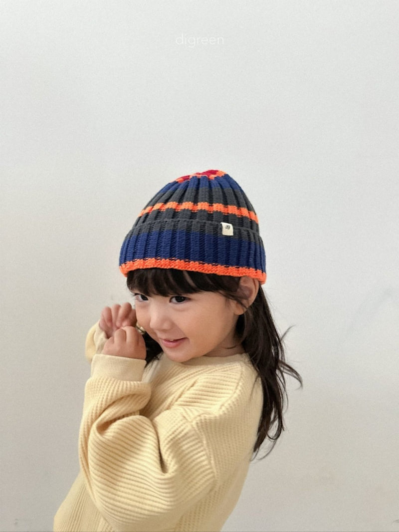 Digreen - Korean Children Fashion - #Kfashion4kids - Multi Beanie - 4