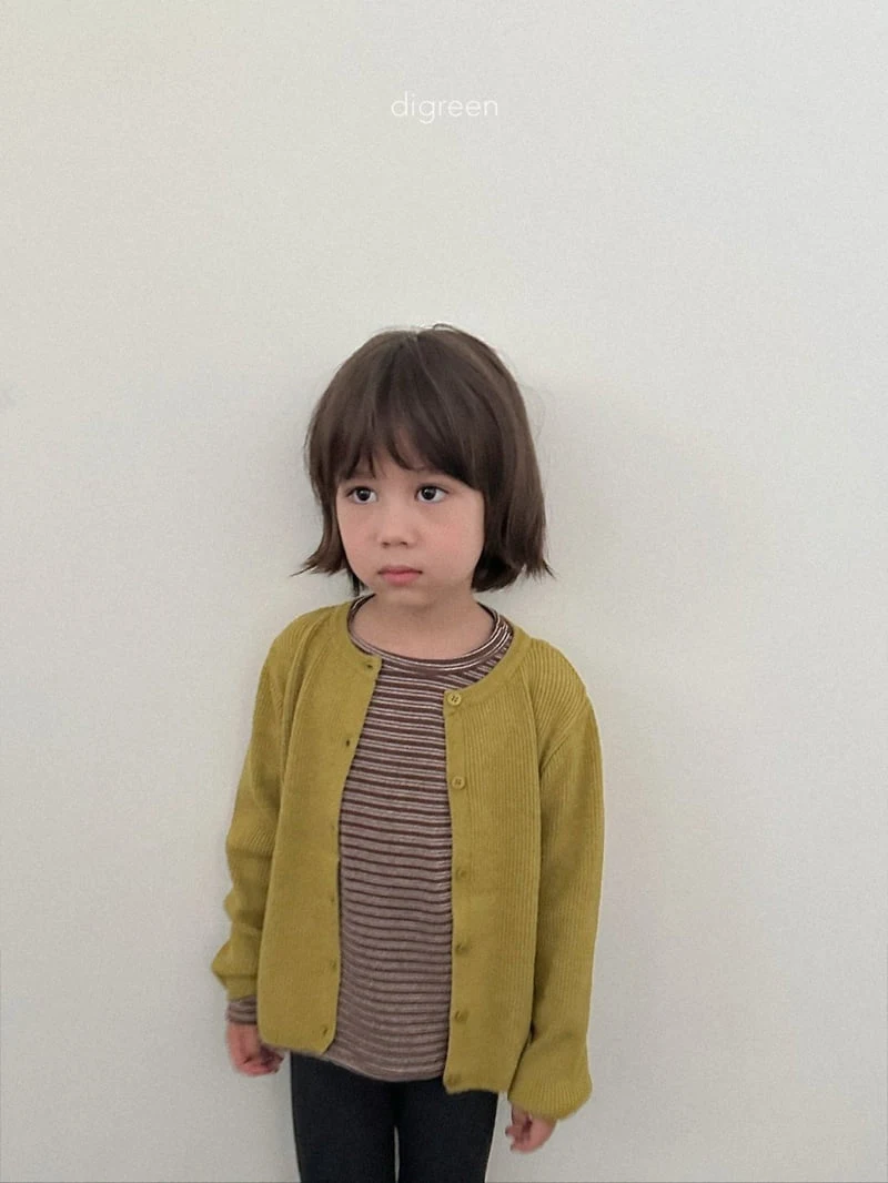 Digreen - Korean Children Fashion - #magicofchildhood - Olive Cardigan - 12