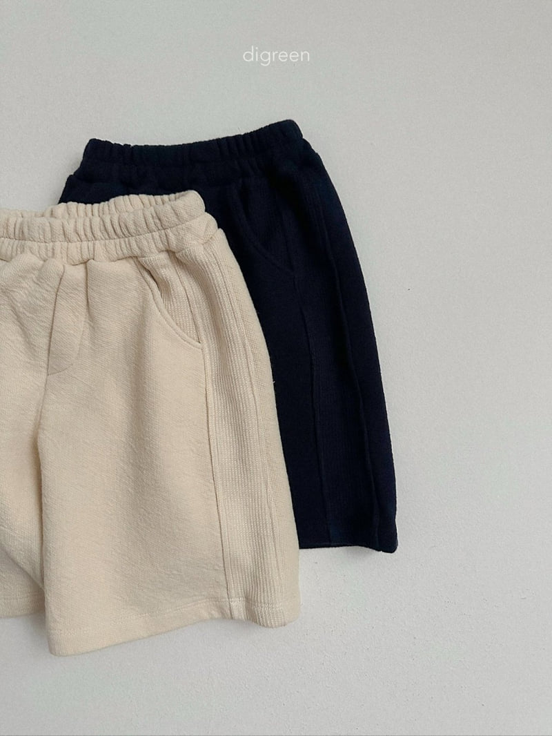 Digreen - Korean Children Fashion - #magicofchildhood - Moss Bermuda Pants - 3