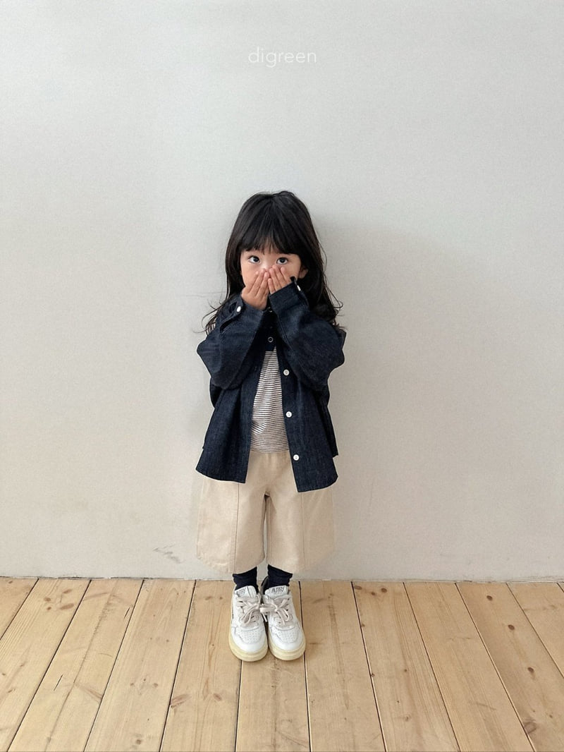 Digreen - Korean Children Fashion - #minifashionista - Panel Bermuda Pants - 12