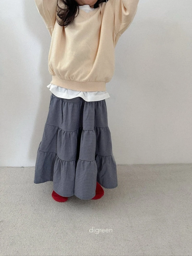 Digreen - Korean Children Fashion - #minifashionista - Check Tiered Skirt - 10