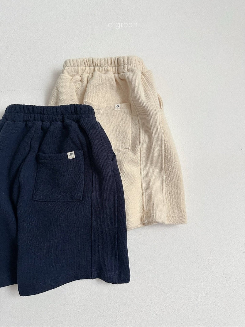 Digreen - Korean Children Fashion - #magicofchildhood - Moss Bermuda Pants - 4