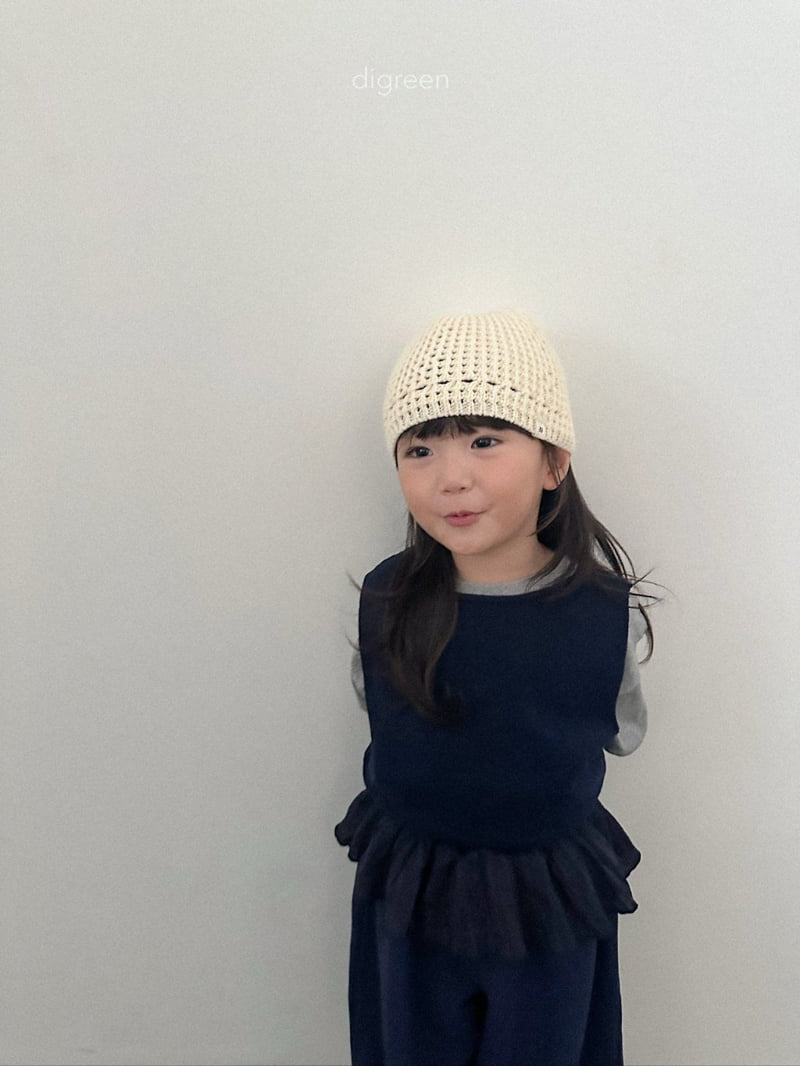 Digreen - Korean Children Fashion - #minifashionista - Eyelet Beanie - 7