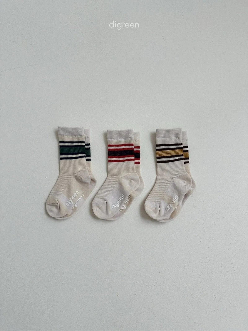 Digreen - Korean Children Fashion - #prettylittlegirls - Authentic Socks - 3