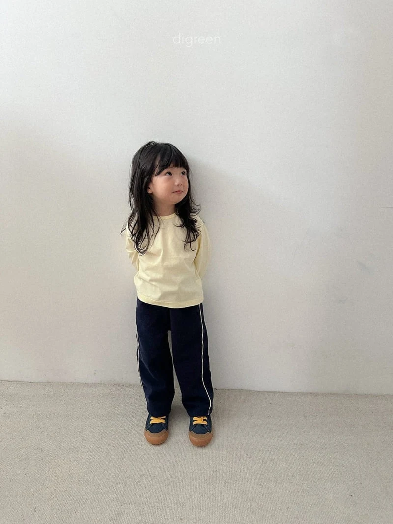 Digreen - Korean Children Fashion - #prettylittlegirls - Autumn Basic Tee - 9