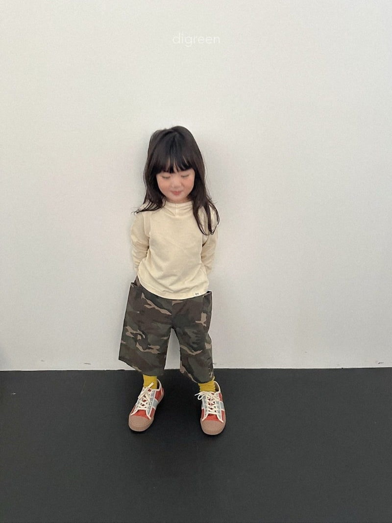 Digreen - Korean Children Fashion - #prettylittlegirls - Camo Bermuda - 8