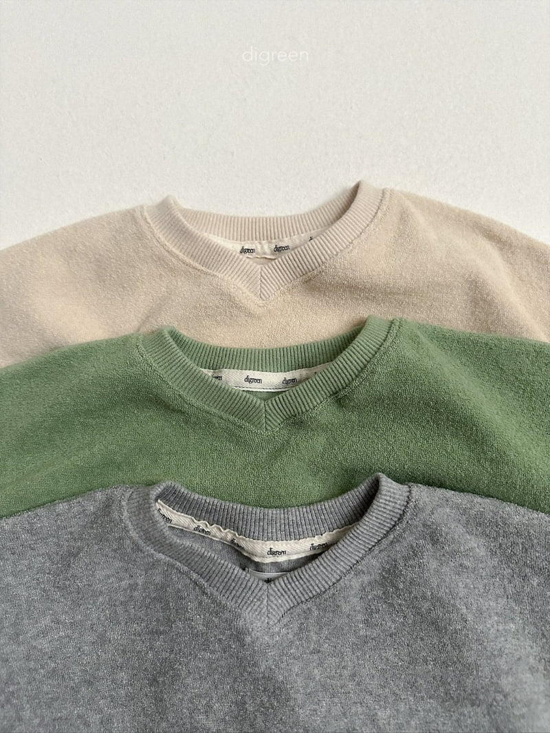 Digreen - Korean Children Fashion - #prettylittlegirls - Sand Terry Sweatshirt - 3