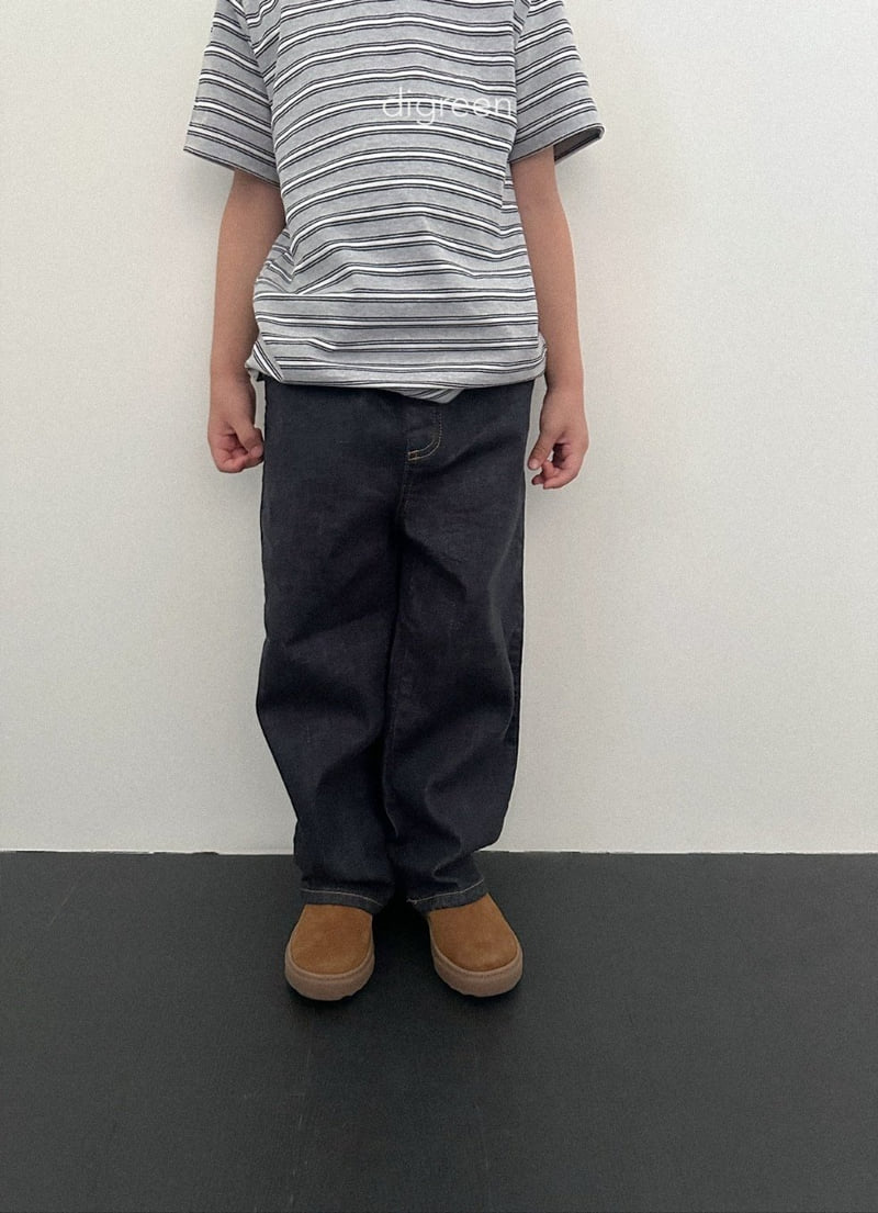Digreen - Korean Children Fashion - #prettylittlegirls - Scone Denim Pants - 7
