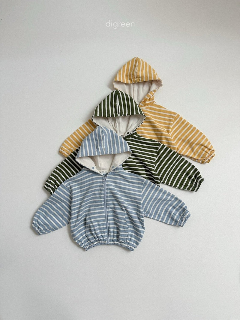 Digreen - Korean Children Fashion - #prettylittlegirls - Candy Zip Hoodie