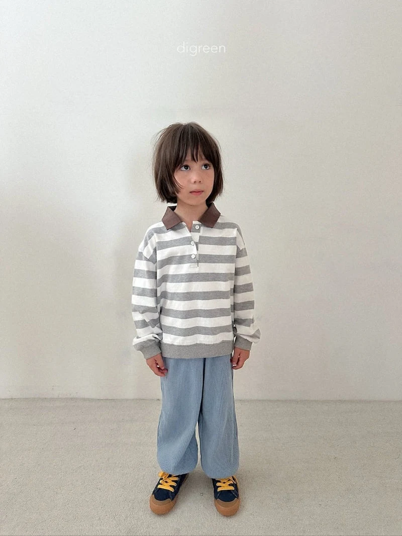 Digreen - Korean Children Fashion - #stylishchildhood - Flat Waffle Pants - 12