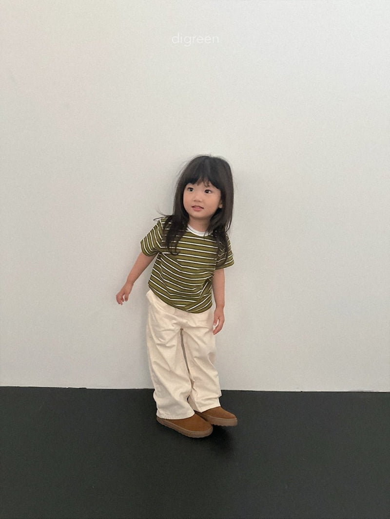 Digreen - Korean Children Fashion - #stylishchildhood - Loopy Short Sleeve Tee - 11