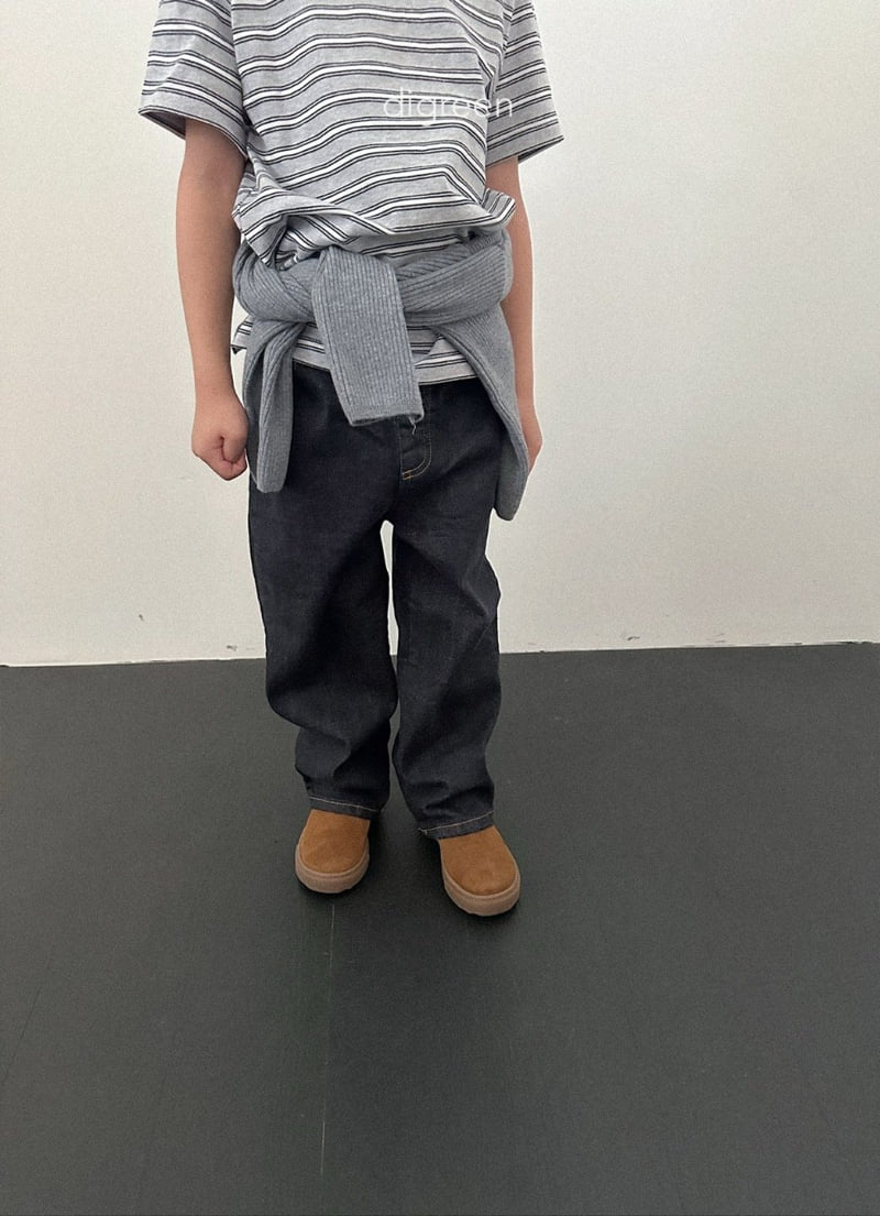 Digreen - Korean Children Fashion - #stylishchildhood - Scone Denim Pants - 10