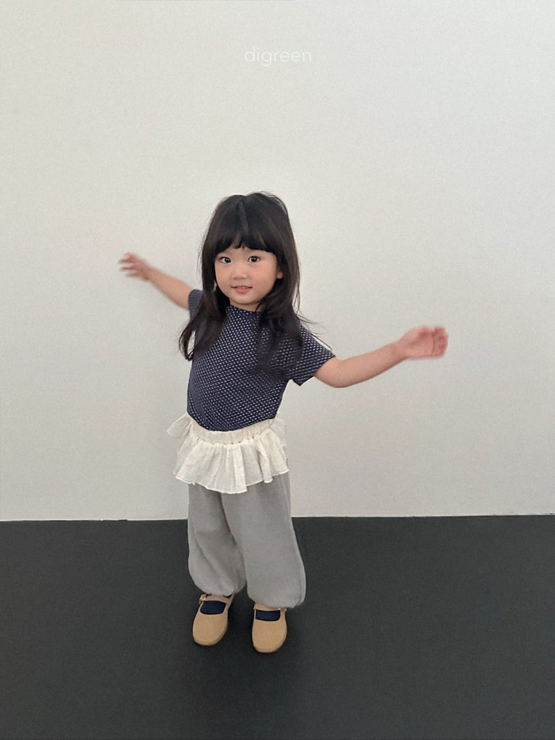 Digreen - Korean Children Fashion - #stylishchildhood - Emily Dot Tee - 7