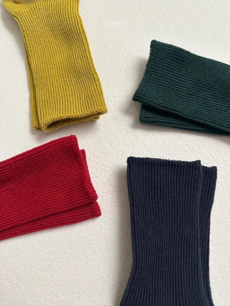 Digreen - Korean Children Fashion - #todddlerfashion - Vivid Socks - 5