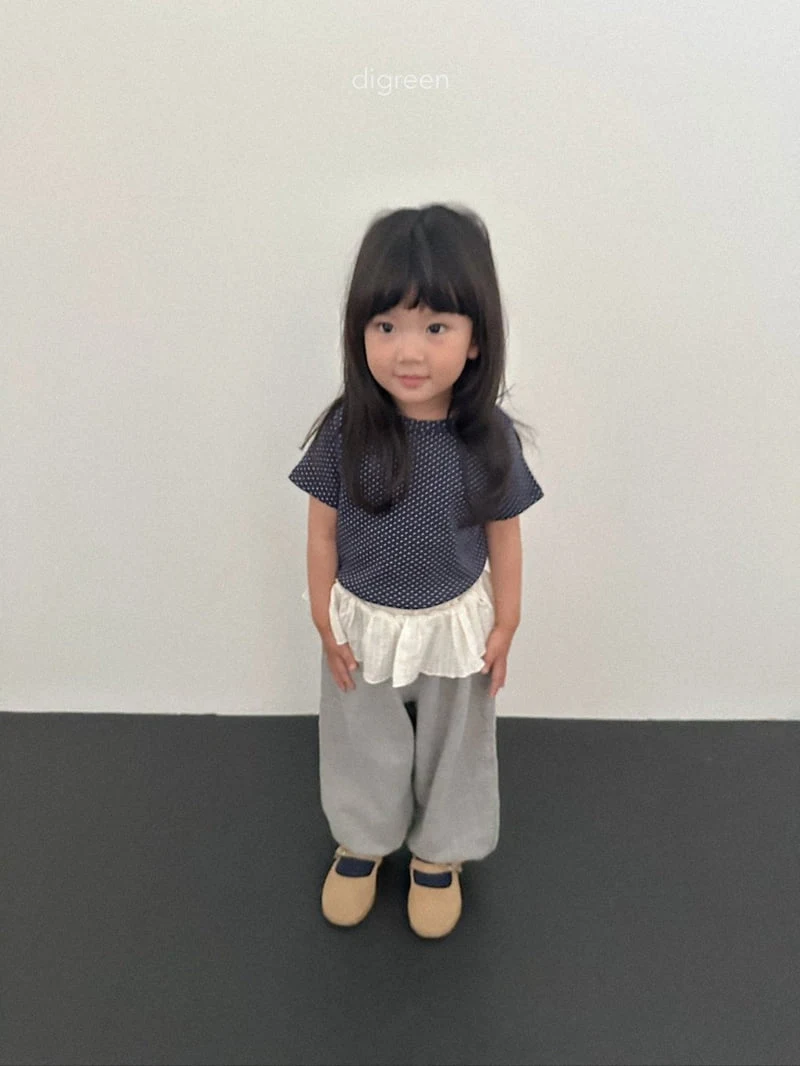 Digreen - Korean Children Fashion - #todddlerfashion - Emily Dot Tee - 5
