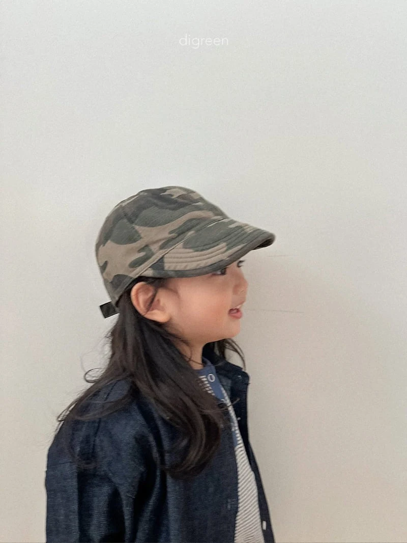 Digreen - Korean Children Fashion - #todddlerfashion - Camo Cap - 11