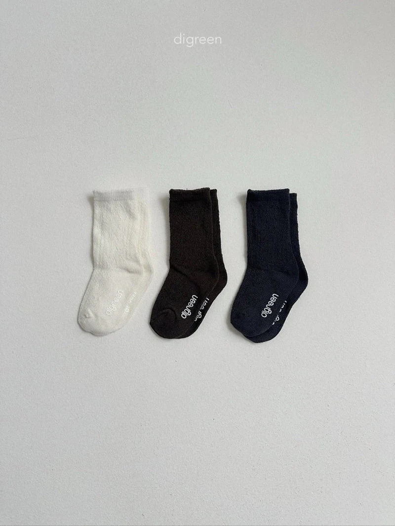 Digreen - Korean Children Fashion - #todddlerfashion - Eyelet Socks - 4