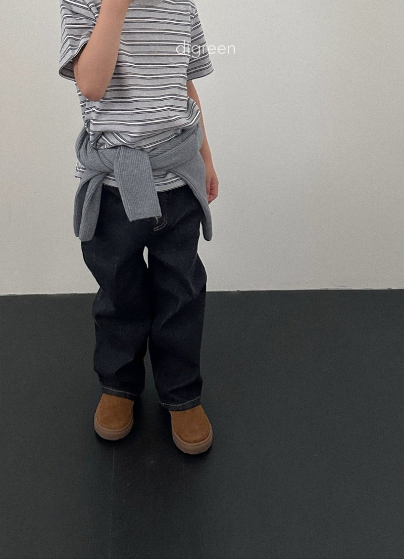 Digreen - Korean Children Fashion - #toddlerclothing - Scone Denim Pants - 9
