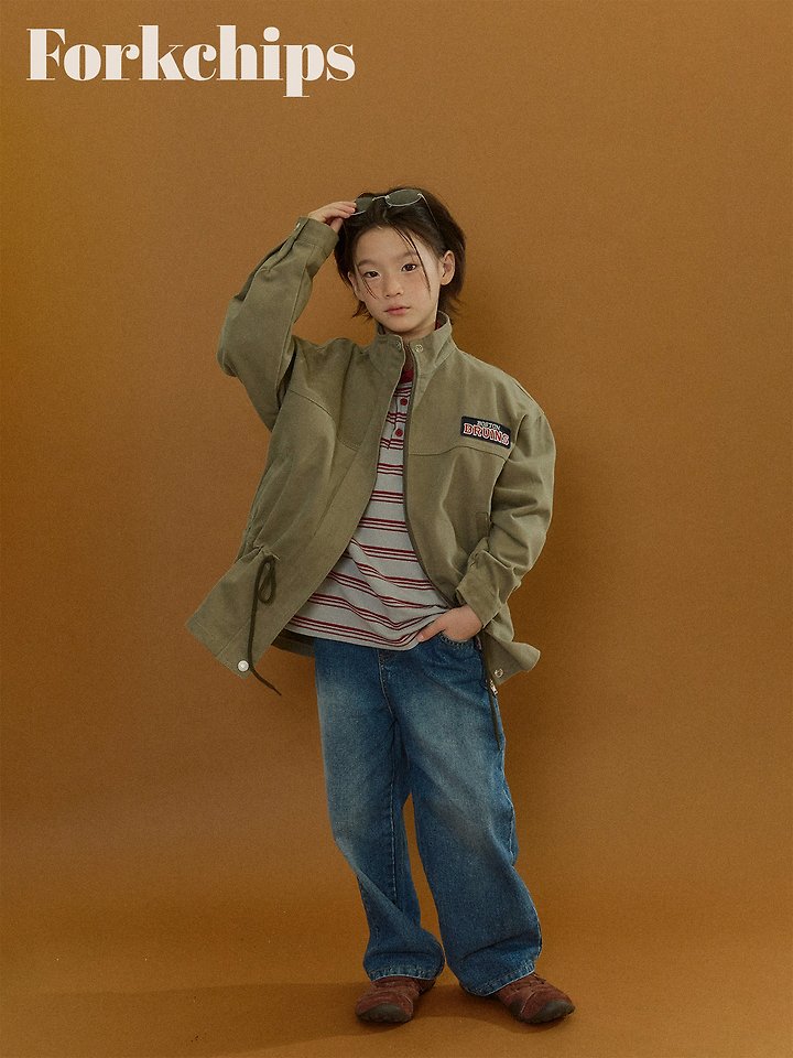 Fork Chips - Korean Children Fashion - #Kfashion4kids - Boston Field Jacket - 6
