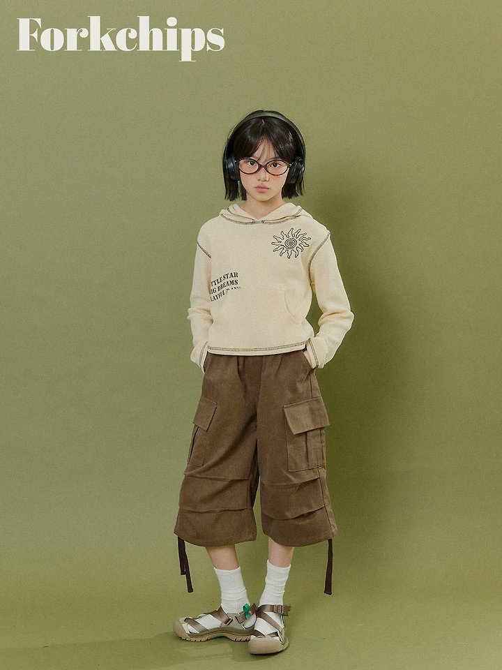 Fork Chips - Korean Children Fashion - #Kfashion4kids - Little Star Hoodie - 9