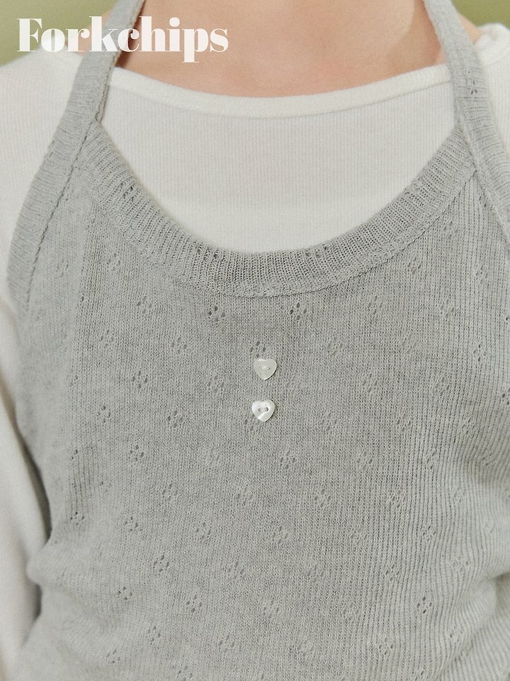 Fork Chips - Korean Children Fashion - #Kfashion4kids - Hug Layered Tee - 5
