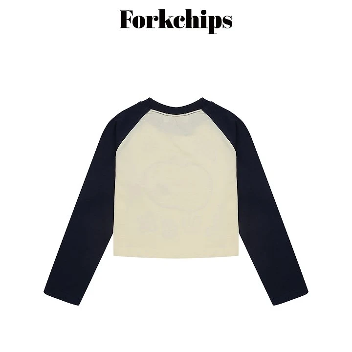 Fork Chips - Korean Children Fashion - #Kfashion4kids - Apple Raglan Tee - 3