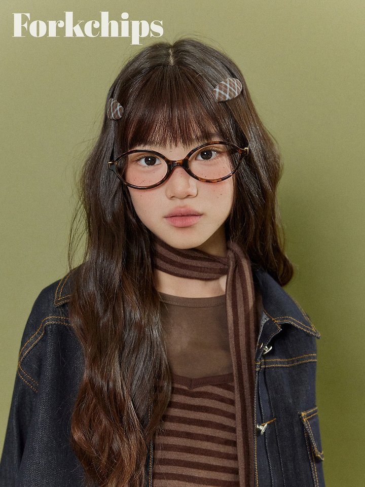 Fork Chips - Korean Children Fashion - #kidzfashiontrend - Nerd Glasses - 4