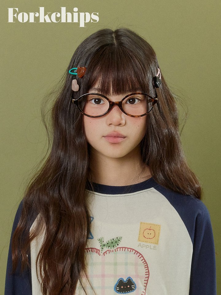 Fork Chips - Korean Children Fashion - #childofig - Sunny Heart Hair Clip Set - 3
