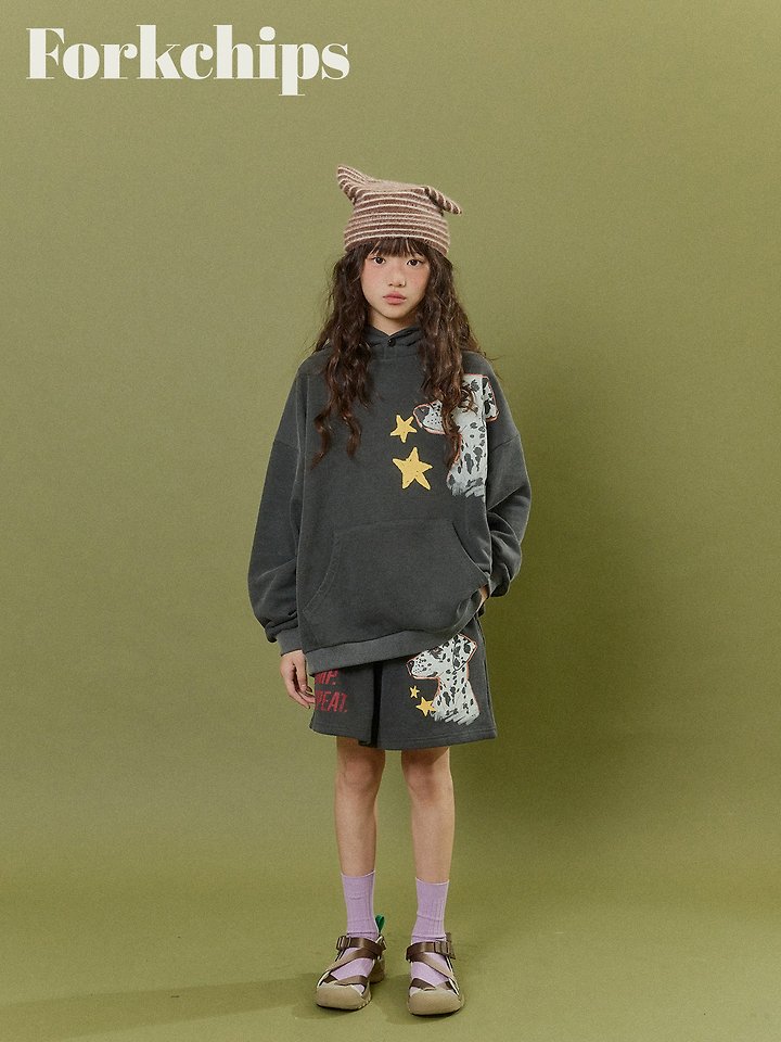 Fork Chips - Korean Children Fashion - #childofig - Dalmatian Hoodie - 6