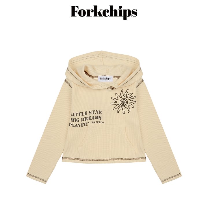 Fork Chips - Korean Children Fashion - #childofig - Little Star Hoodie