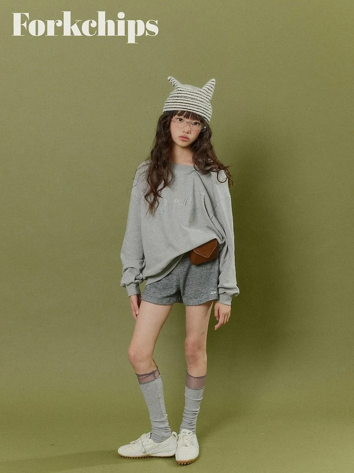 Fork Chips - Korean Children Fashion - #childofig - Wool Knit Shorts - 12