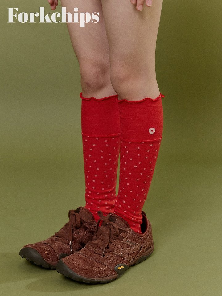 Fork Chips - Korean Children Fashion - #childrensboutique - Daisy Socks - 10