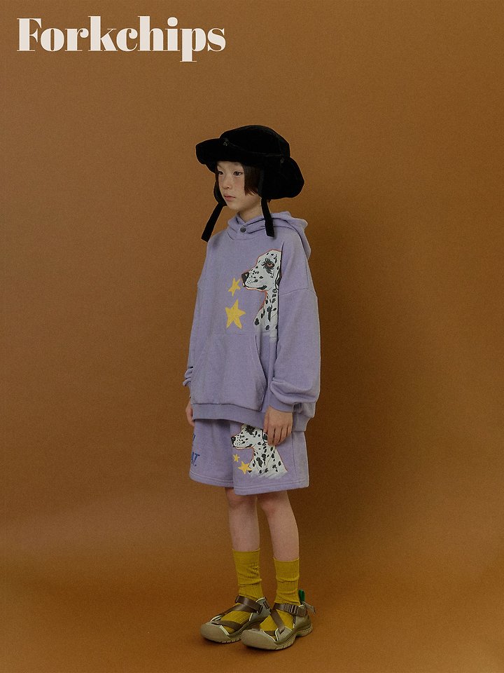 Fork Chips - Korean Children Fashion - #childrensboutique - Dalmatian Hoodie - 8